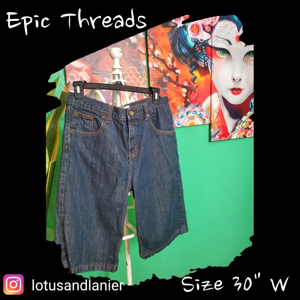 Epic Threads Jean Shorts Size 30"W